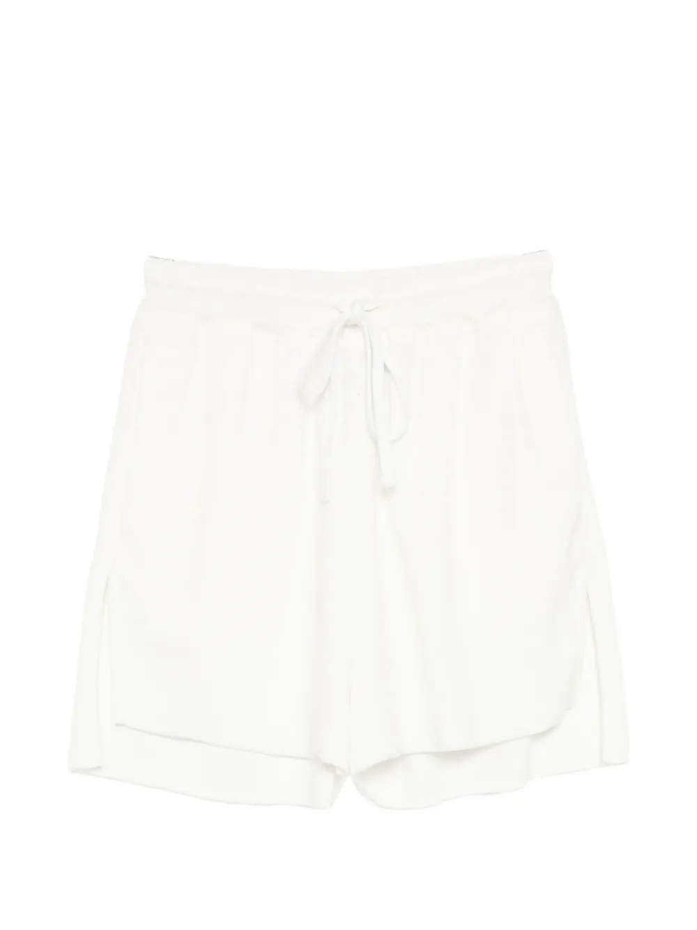 Thom Krom drawstring layered shorts - Bianco