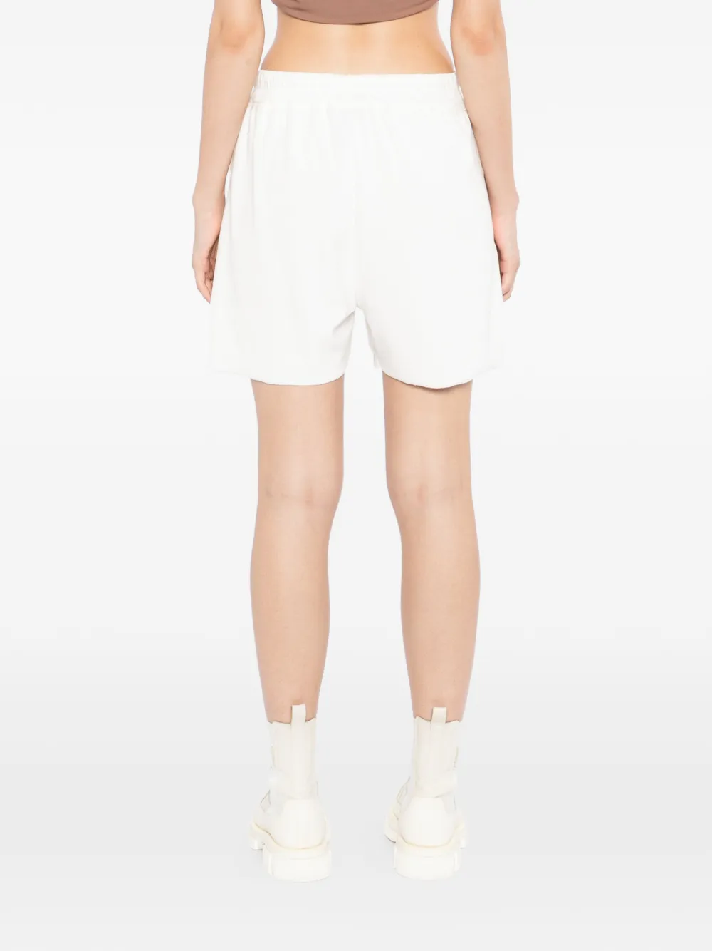 Thom Krom Gelaagde shorts met trekkoord Wit