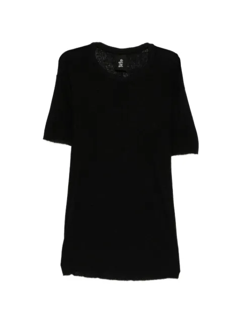 Thom Krom raw-edge panelled T-shirt