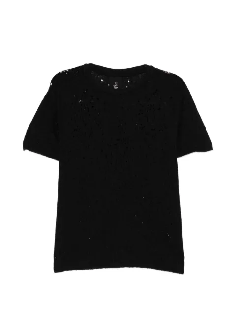 Thom Krom T-shirt con effetto vissuto