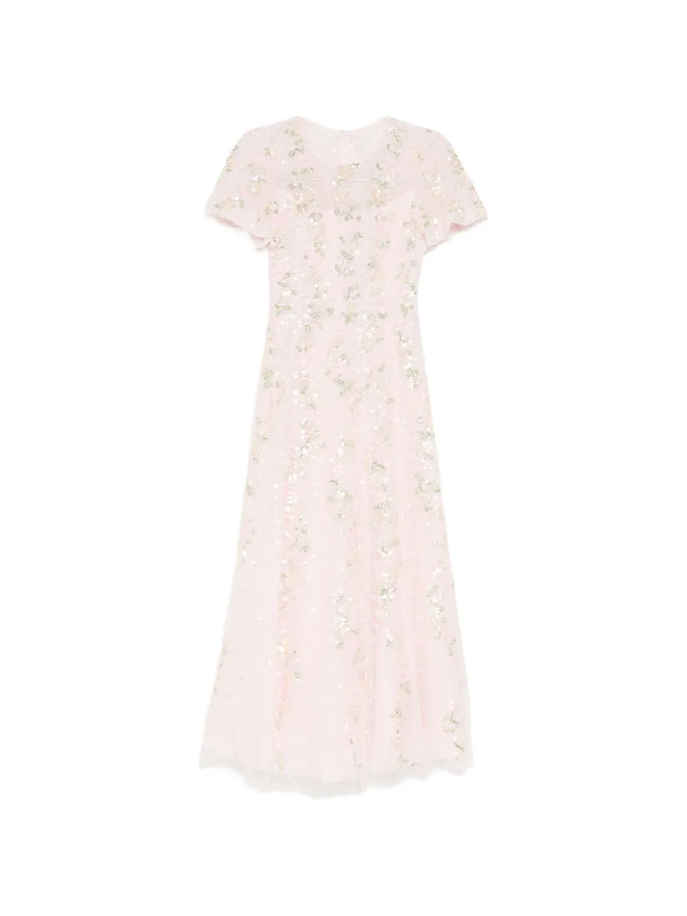 Needle & Thread all-over sequin embellishment dress - Rosa