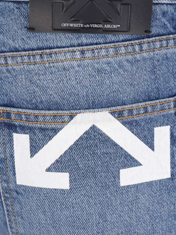 Off-White アローロゴ ジーンズ | ブルー | FARFETCH JP