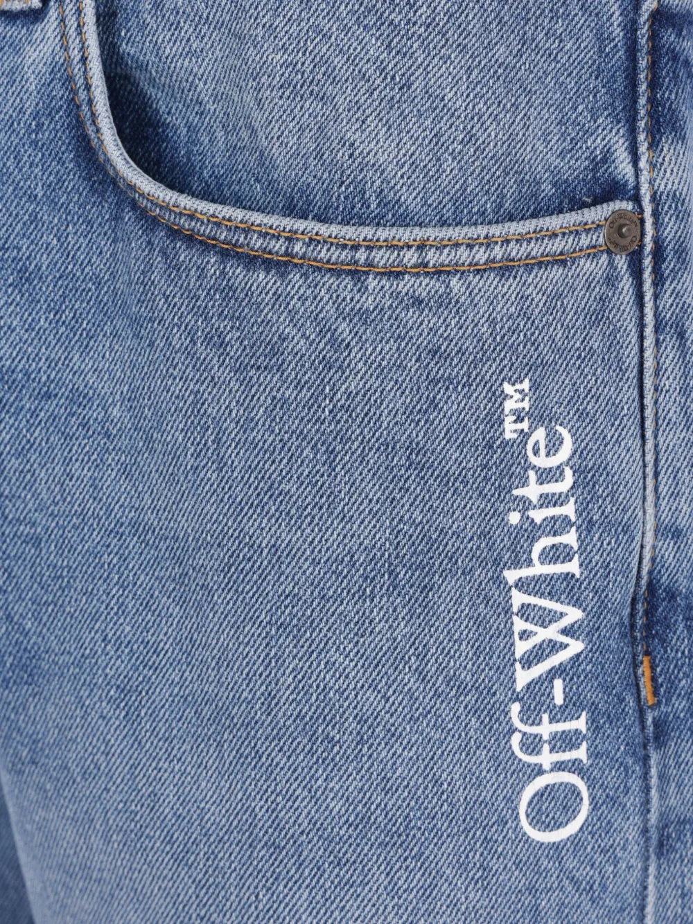 a*s様 Off-White　ジーンズ　アロー Off-White アローロゴ ジーンズ | ブルー | FARFETCH JP