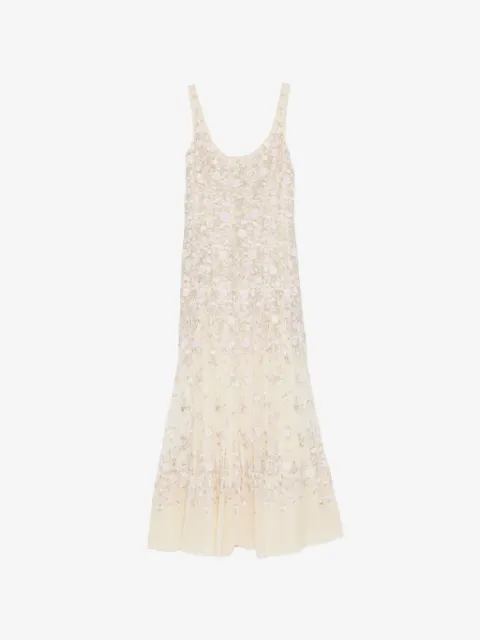 Needle & Thread floral-embrodairy dress