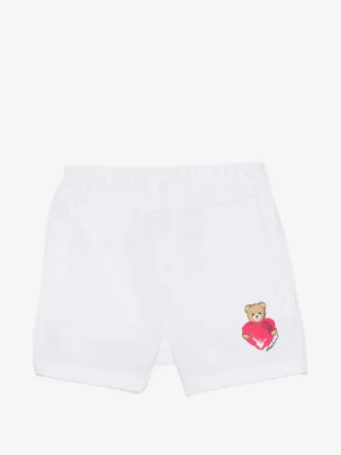 Moschino Kids shorts con estampadoTeddy 