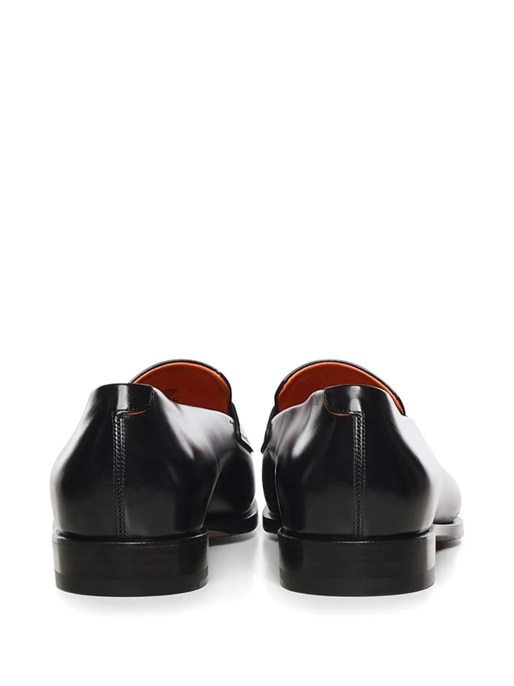 Santoni penny-strap shoes Zwart