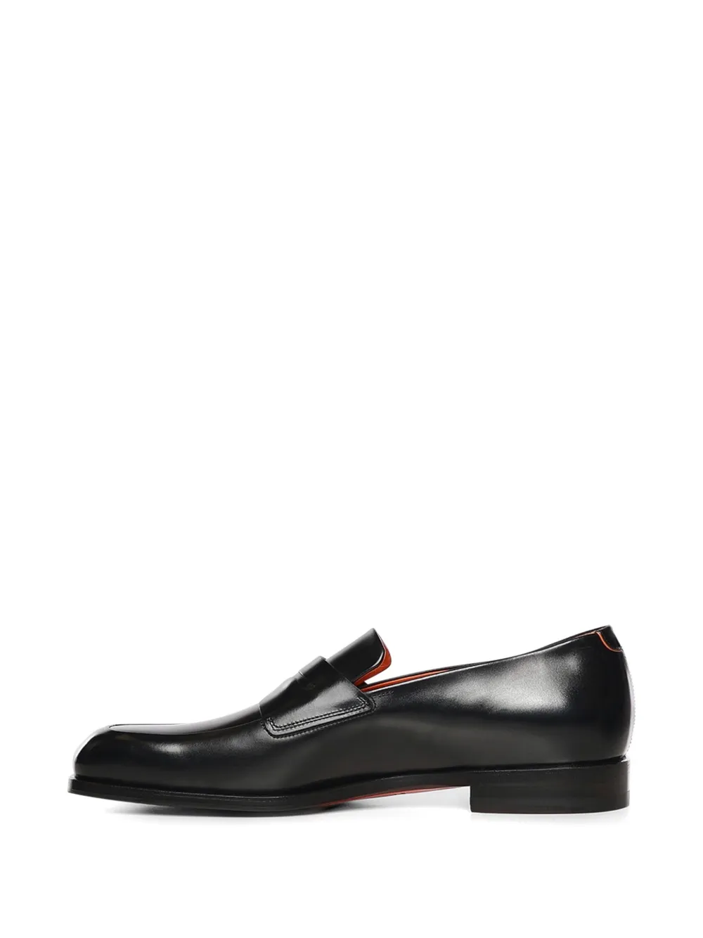 Santoni penny-strap shoes Zwart