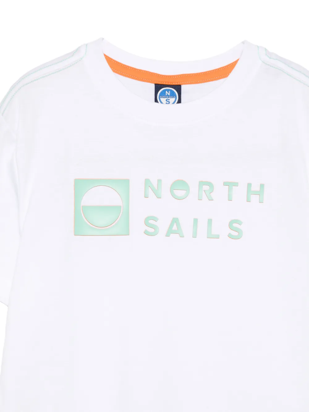  North Sails Kids Logo T-shirt - White 