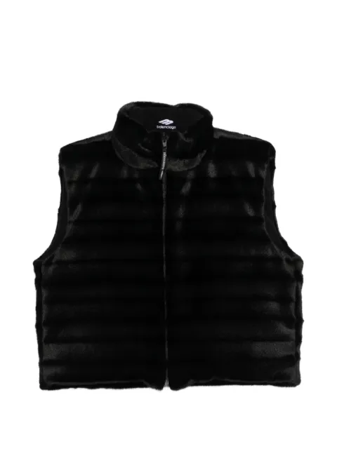 Balenciaga zip sleeveless gilet