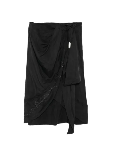 Hyein Seo draped midi skirt