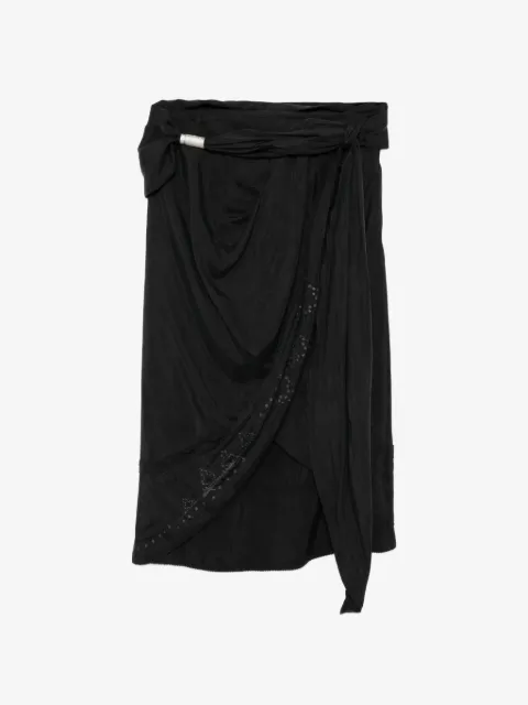 Hyein Seo draped midi skirt
