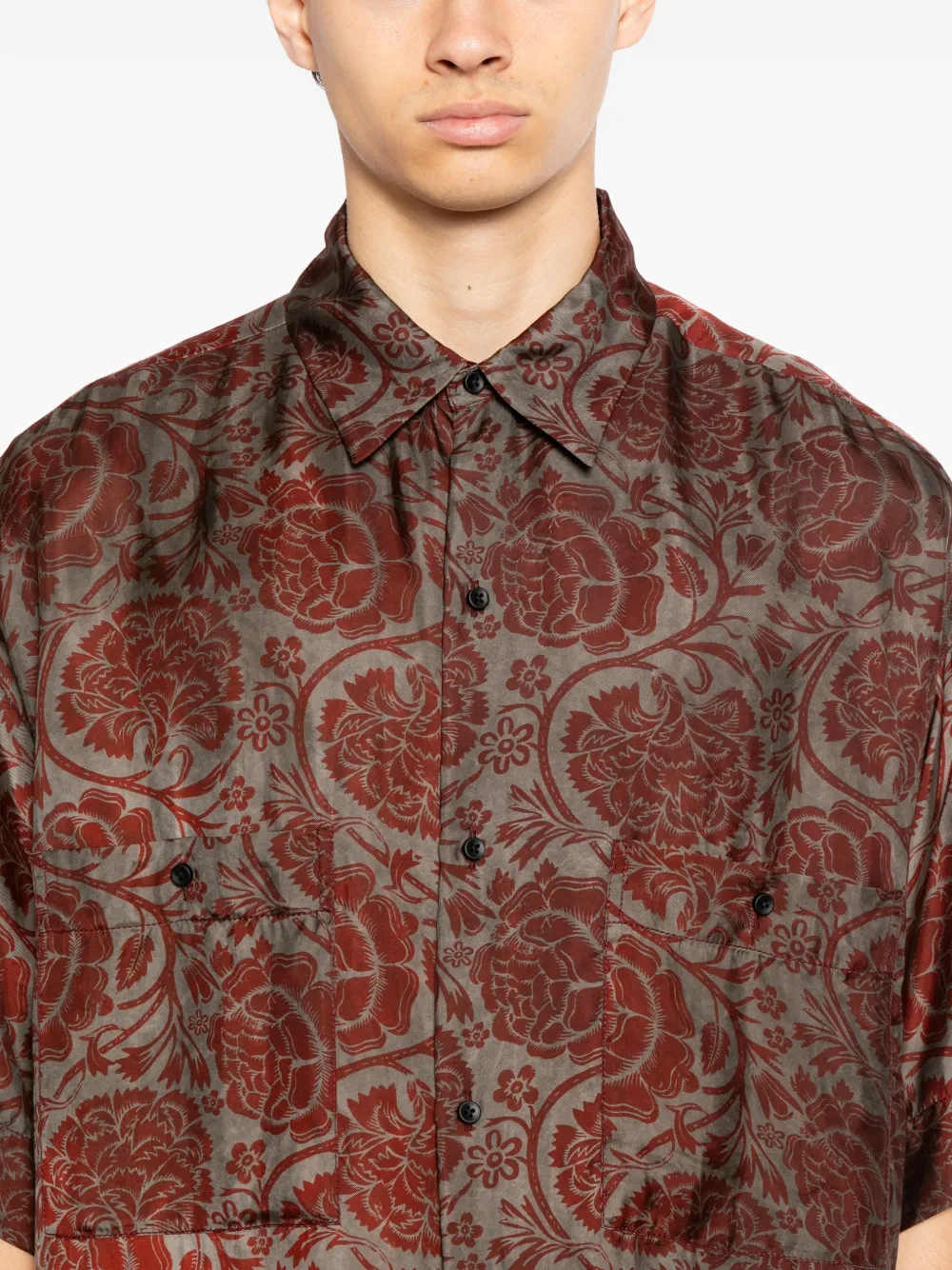 Uma Wang Teorya overhemd Rood