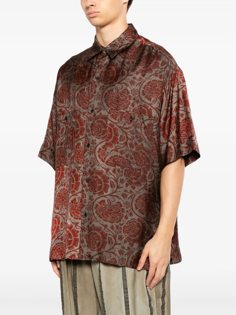 Uma Wang Teorya overhemd Rood