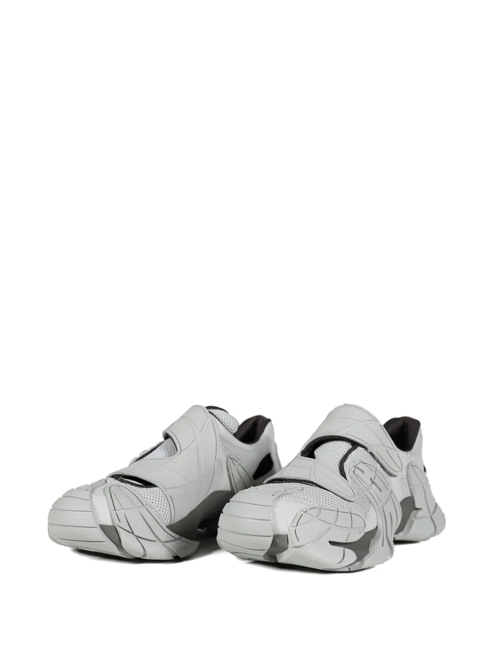 CamperLab Sneakers met haak en lus patroon Grijs