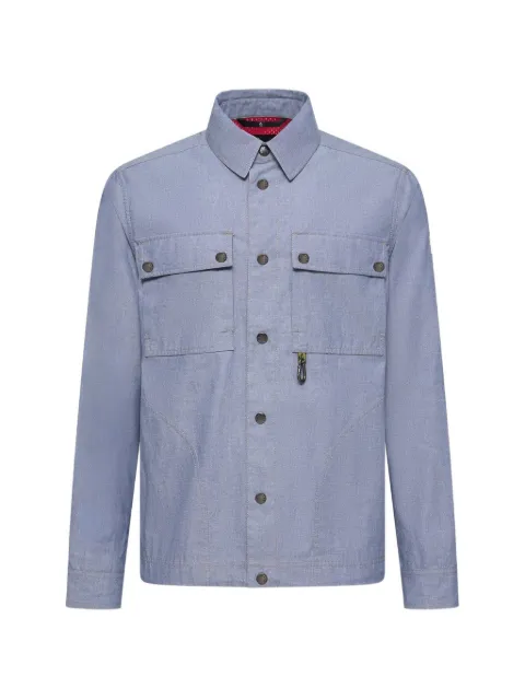 Moncler Grenoble chambray long sleeve shirt