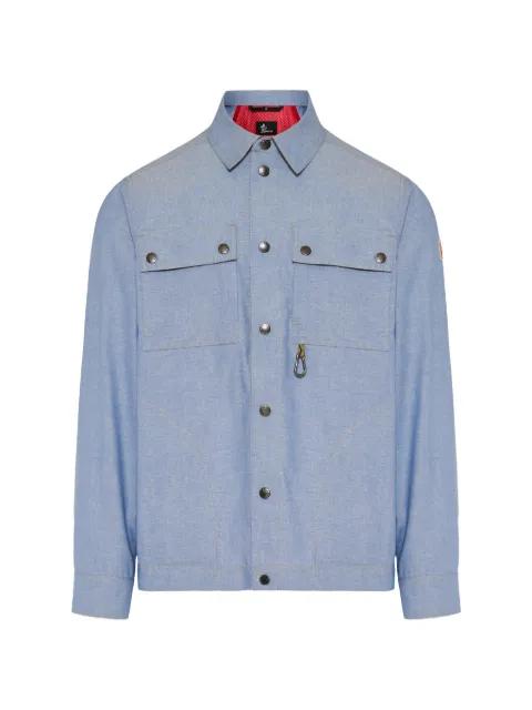 Moncler Grenoble chambray long sleeve shirt