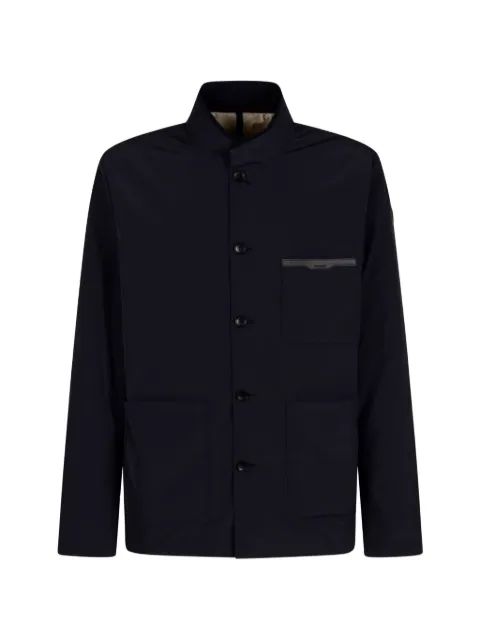 Moncler button-up patch-pockets jacket