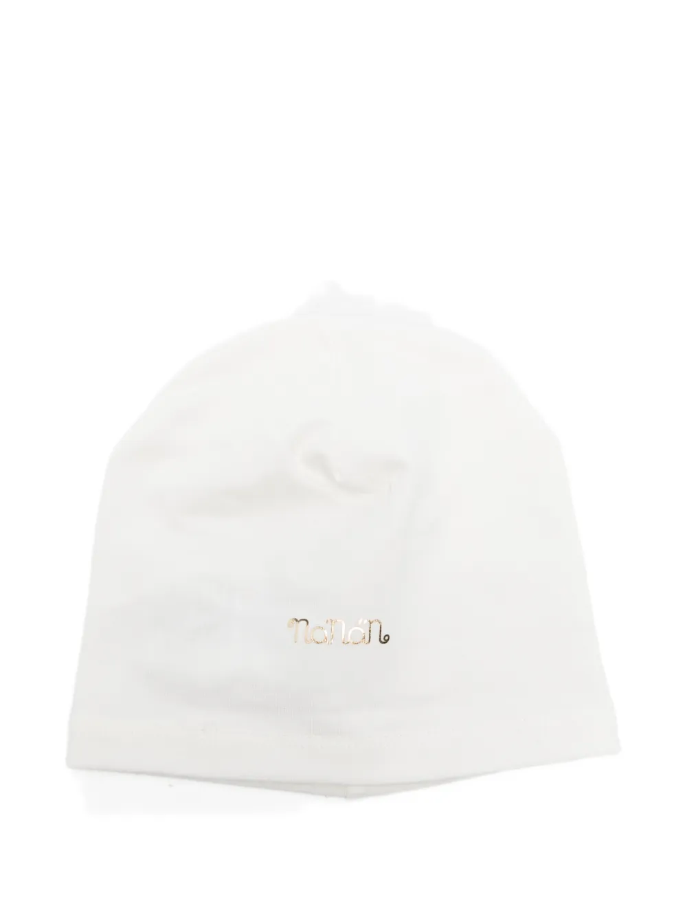 NANAN logo-print hat - Toni neutri