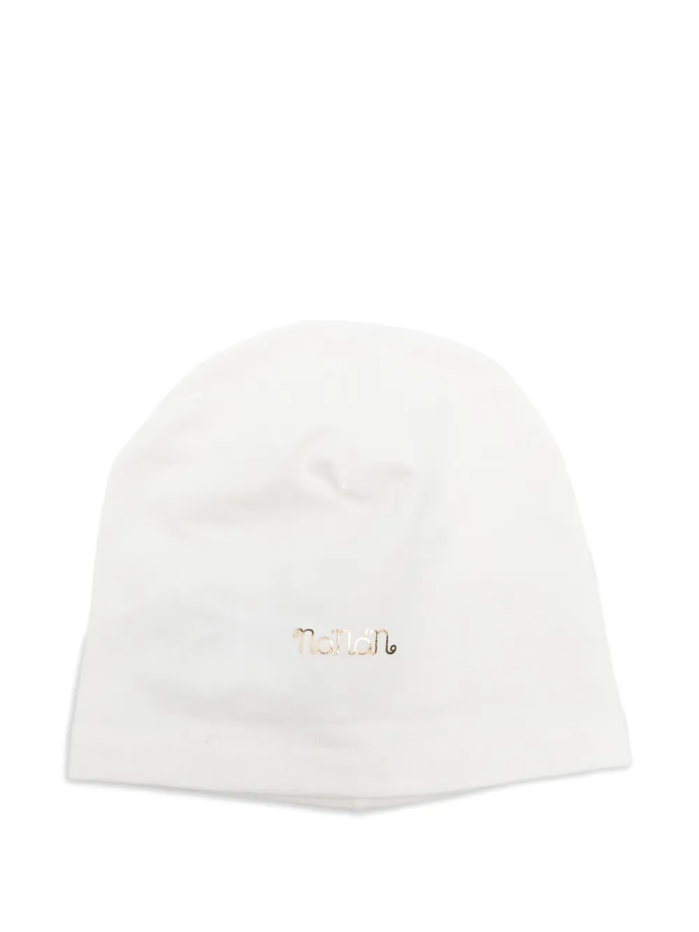NANAN logo-print hat - Toni neutri