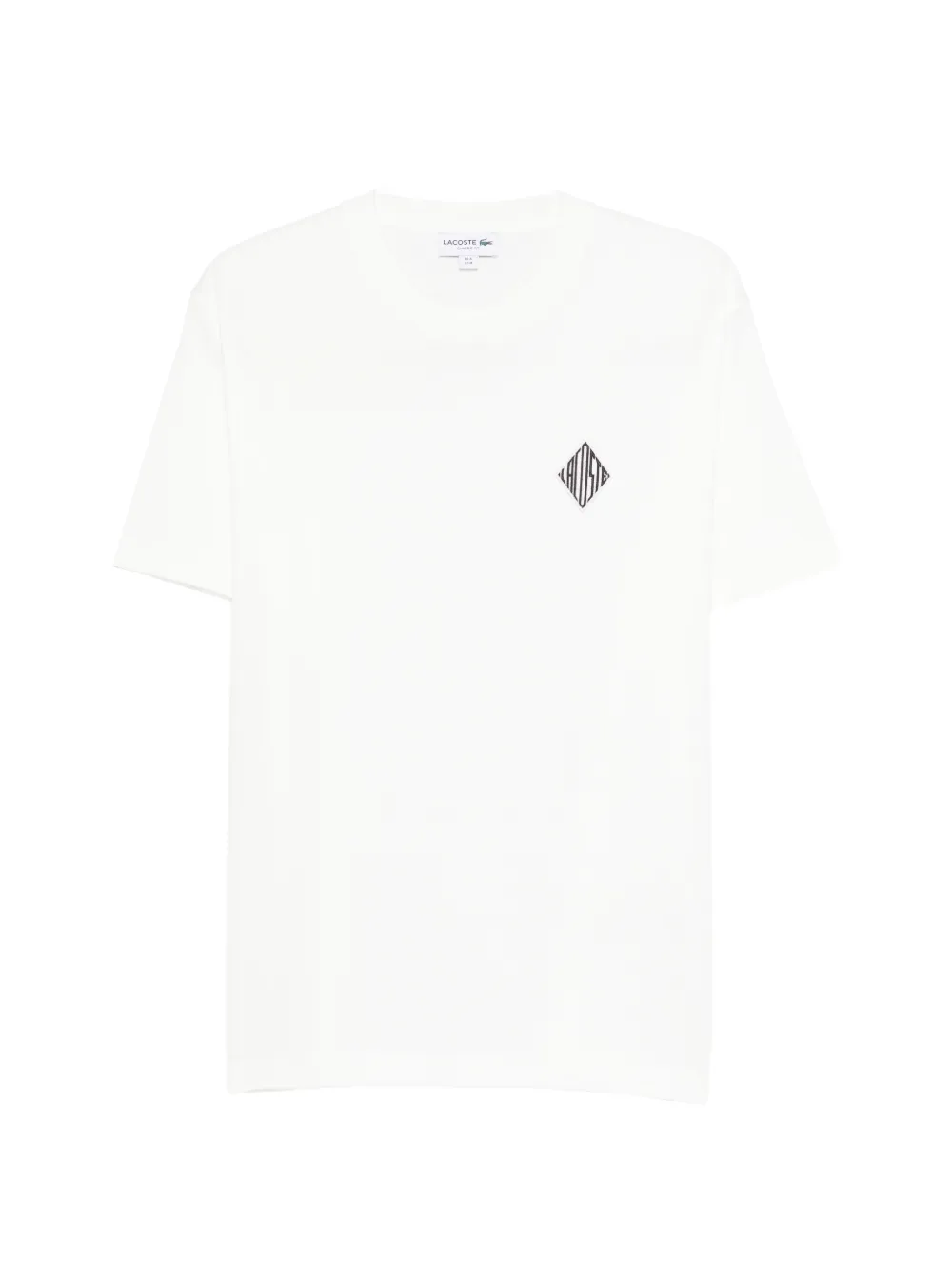 Lacoste logo-patch T-shirt - Bianco