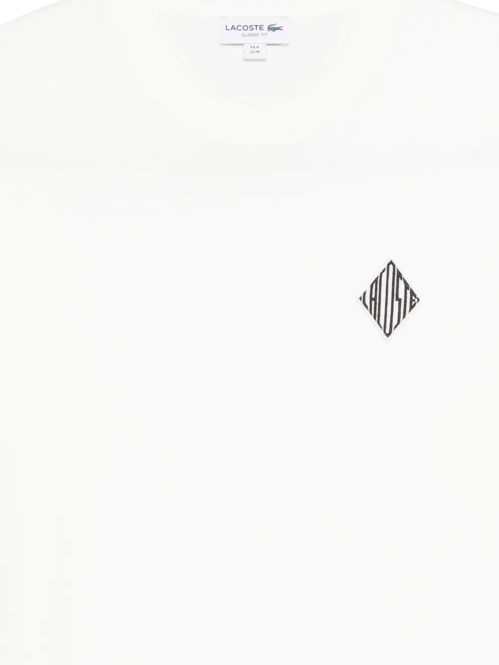  Lacoste Logo-patch T-shirt - White 