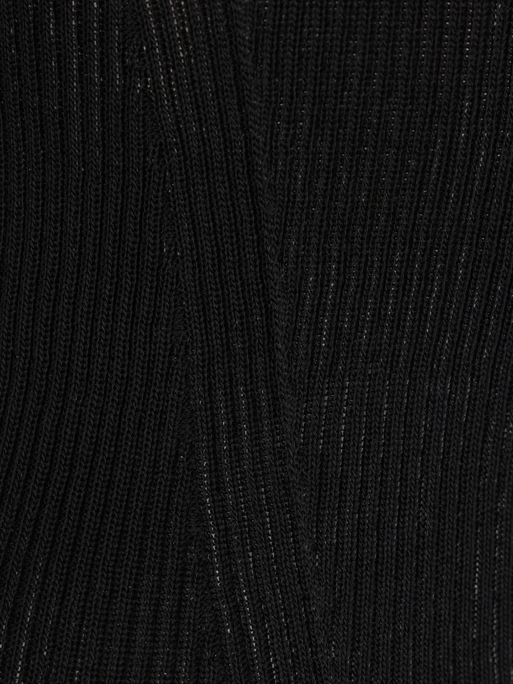  Cfcl Ribbed Mock-neck Sweater - Black 