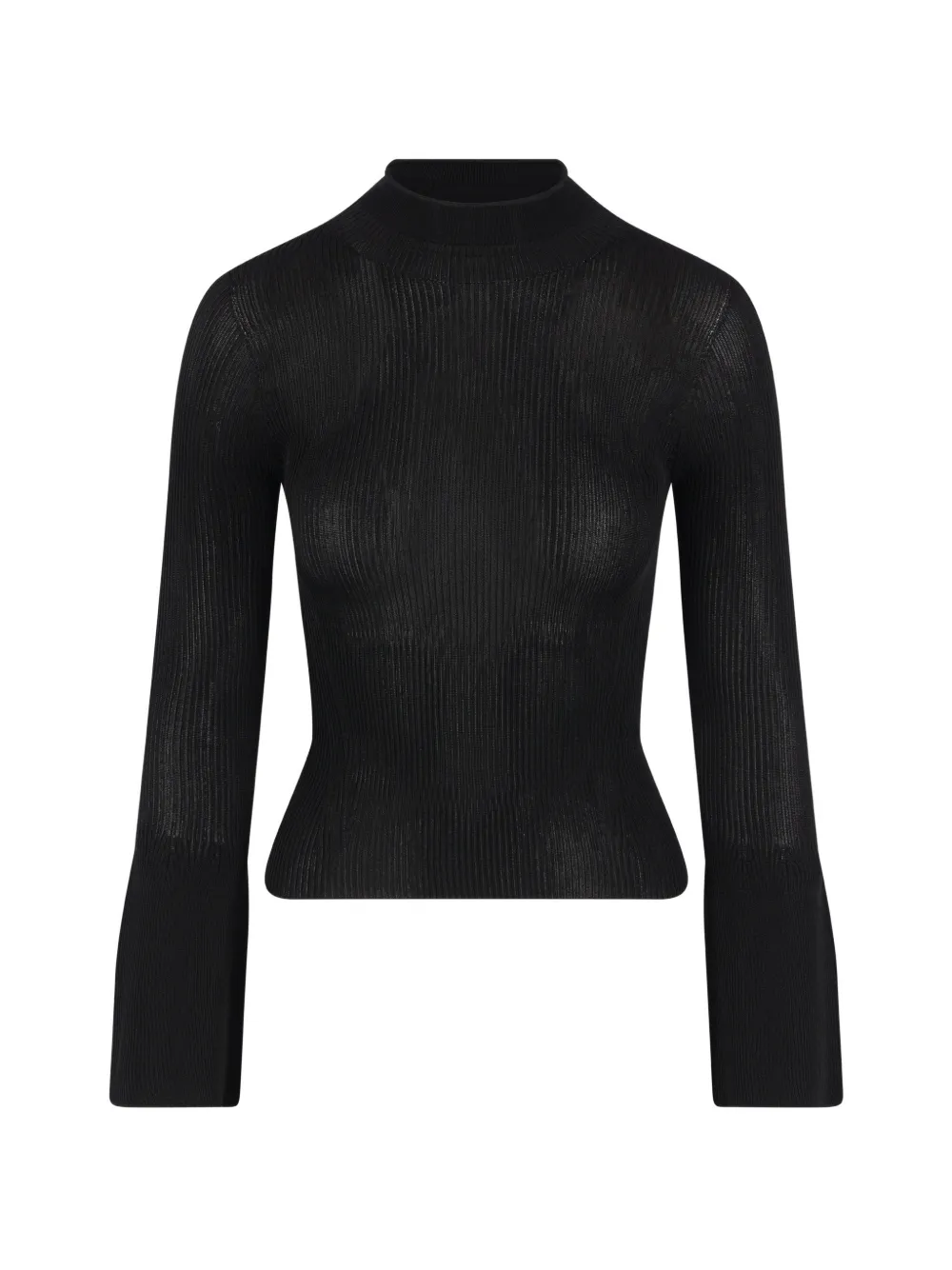 CFCL ribbed mock-neck sweater - Nero