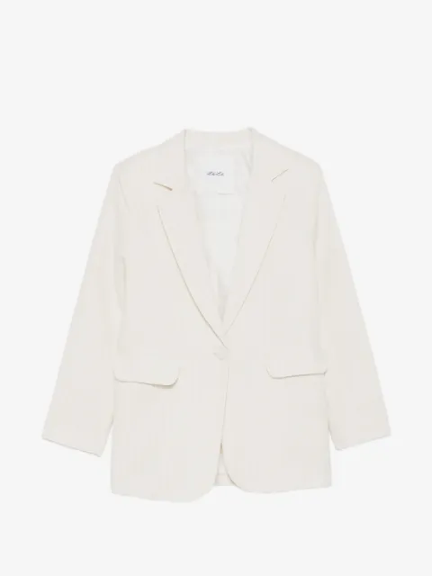 Miss Grant Kids pinstripe-pattern blazer