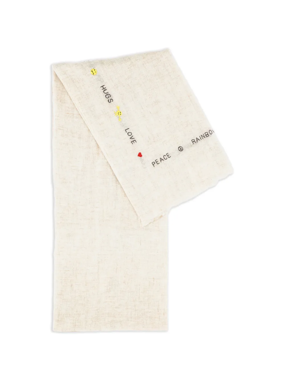 Benaras By Citrus embroidered scarf - Toni neutri