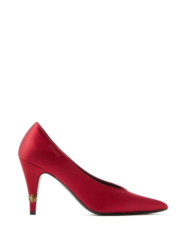 Versace Medusa Pumps in Red
