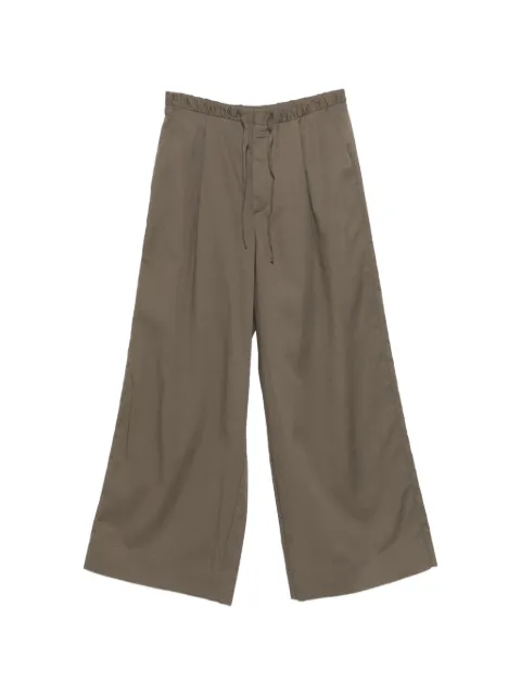 Soeur drawstring pleated palazzo pants