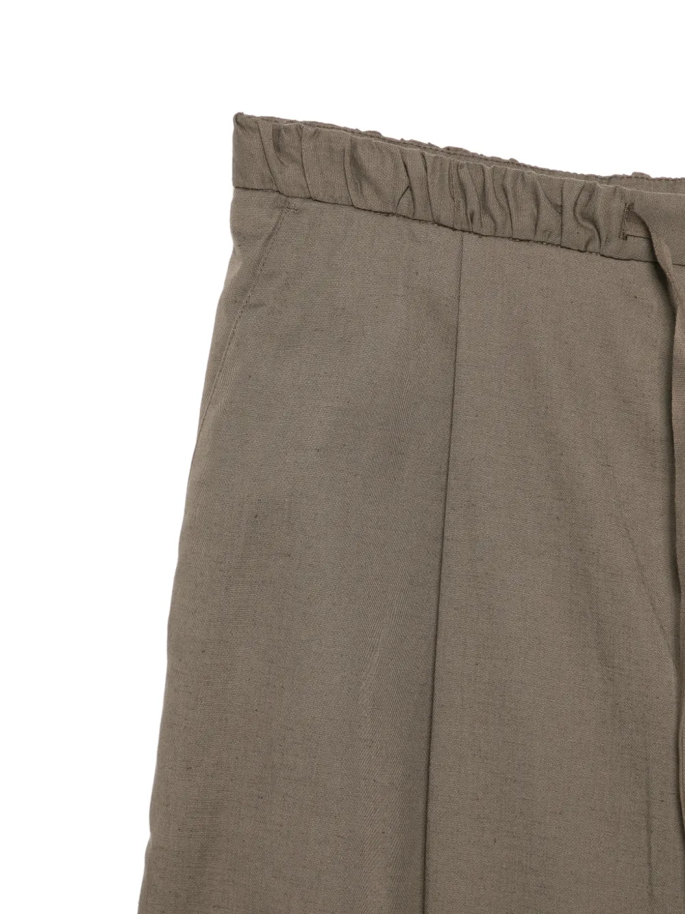Drawstring Pleated Palazzo Pants