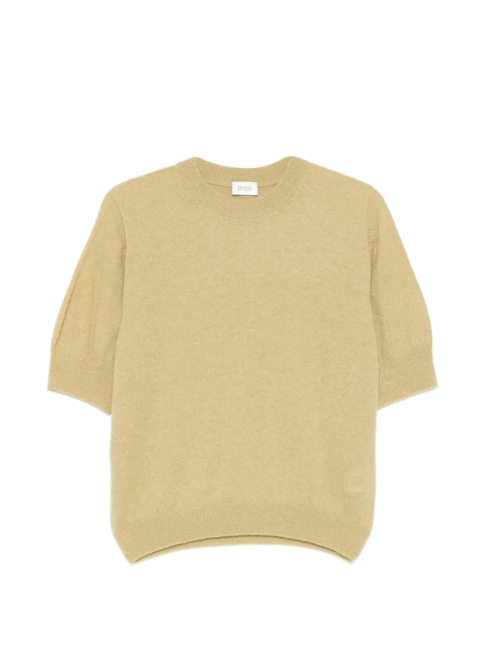 Drykorn Sanidy puff-sleeve top - Giallo