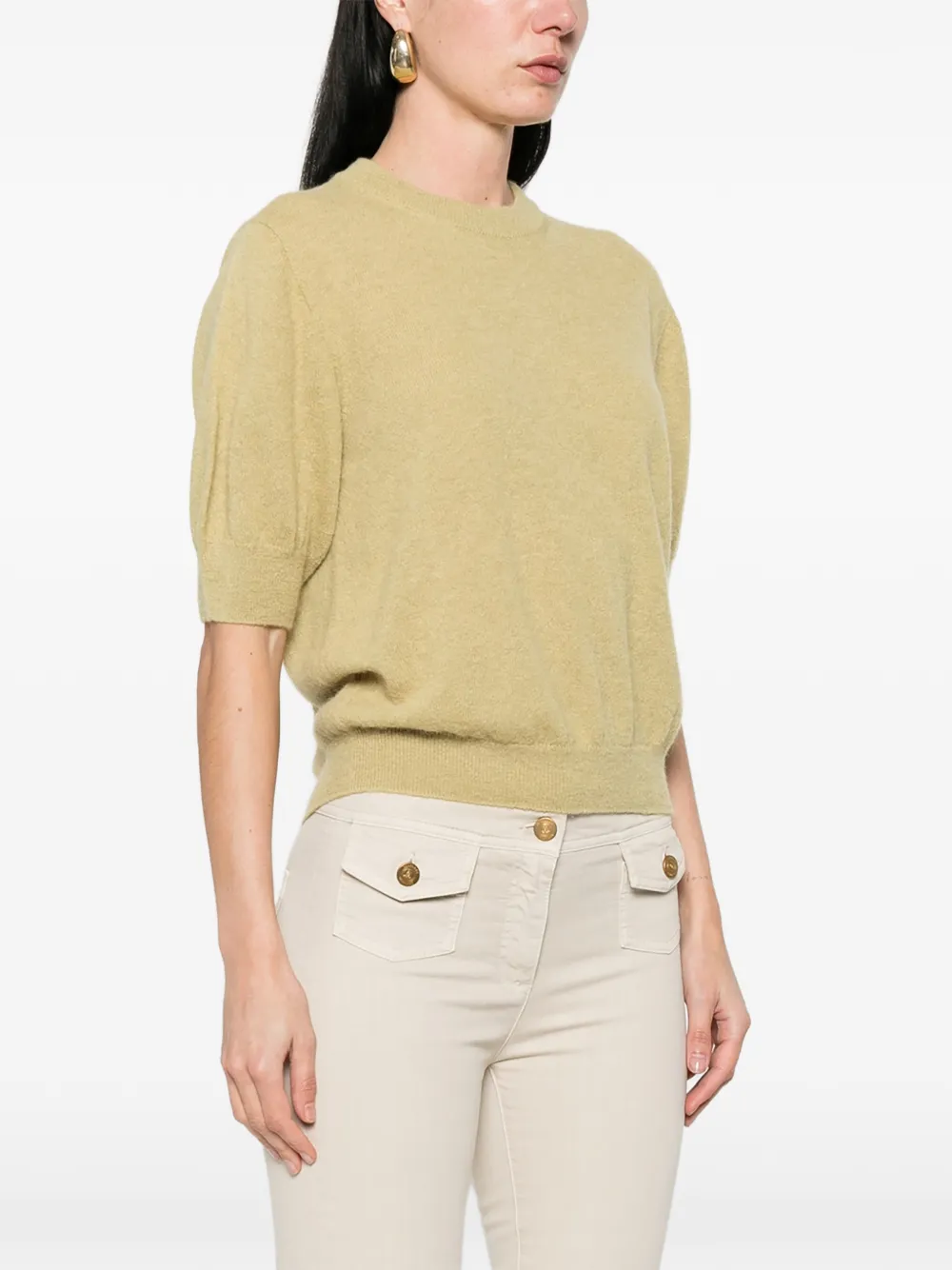 Sanidy Puff-Sleeve Top