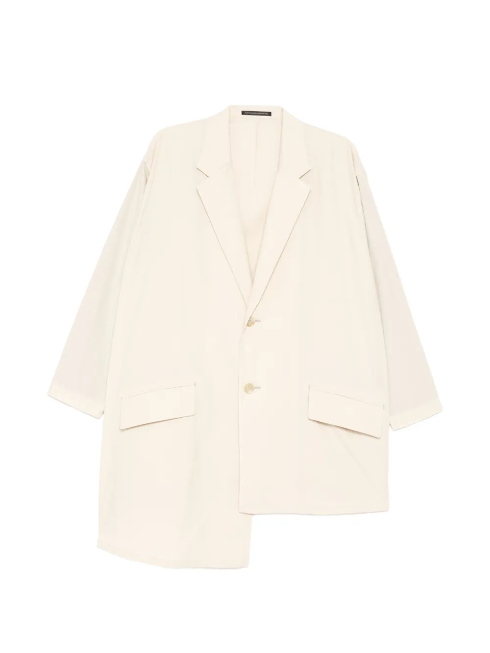 Y's Broad Big jacket - Toni neutri