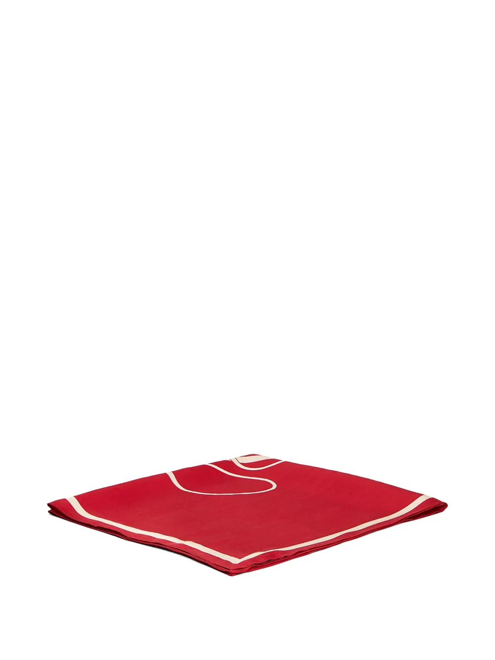  Tommy Hilfiger Printed Scarf - Red 