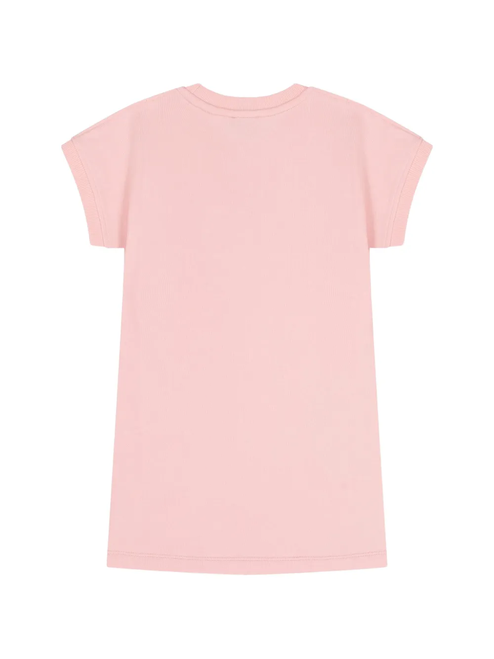 Moschino Kids T-shirtjurk met logo Roze