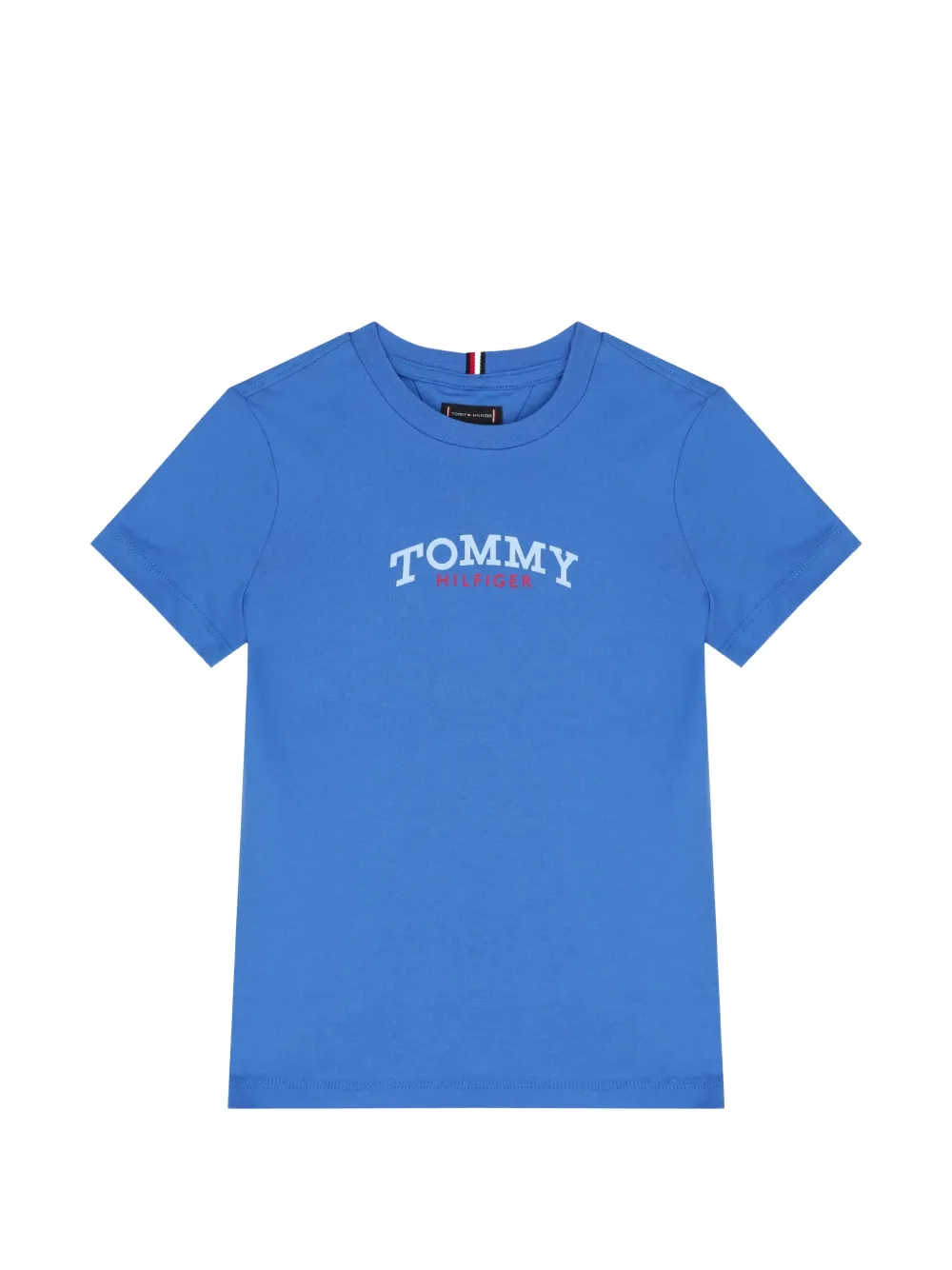 Tommy Hilfiger Junior T-shirt con logo - Blu