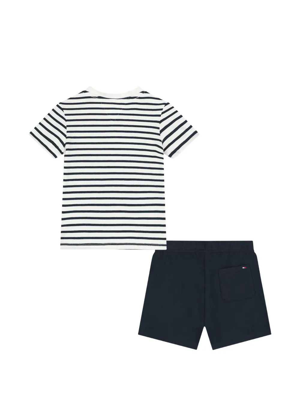 Tommy Hilfiger Junior Essentials shorts set Blauw