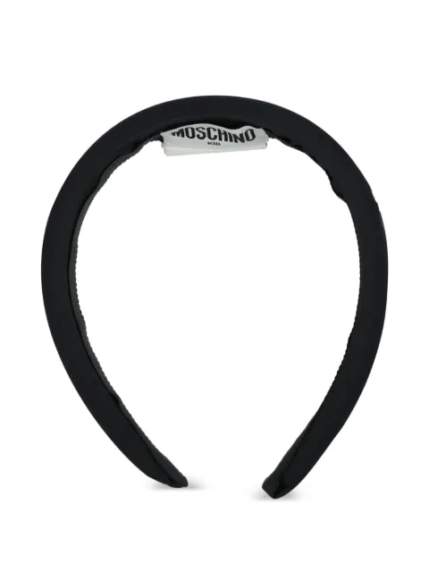 Moschino Kids lettering headband