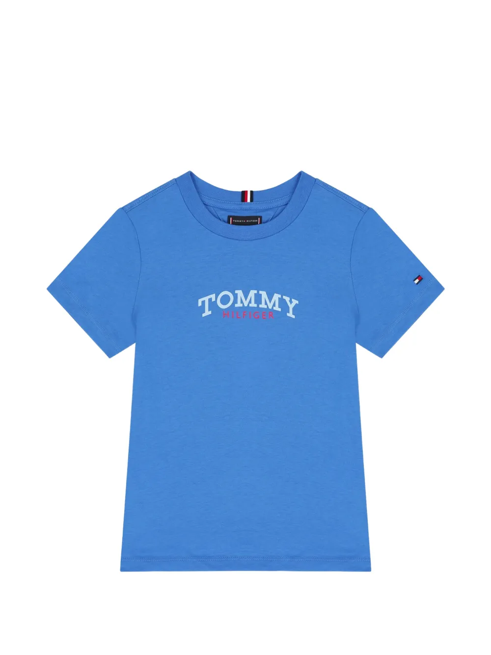 Tommy Hilfiger Junior Shorts set met logoprint Blauw