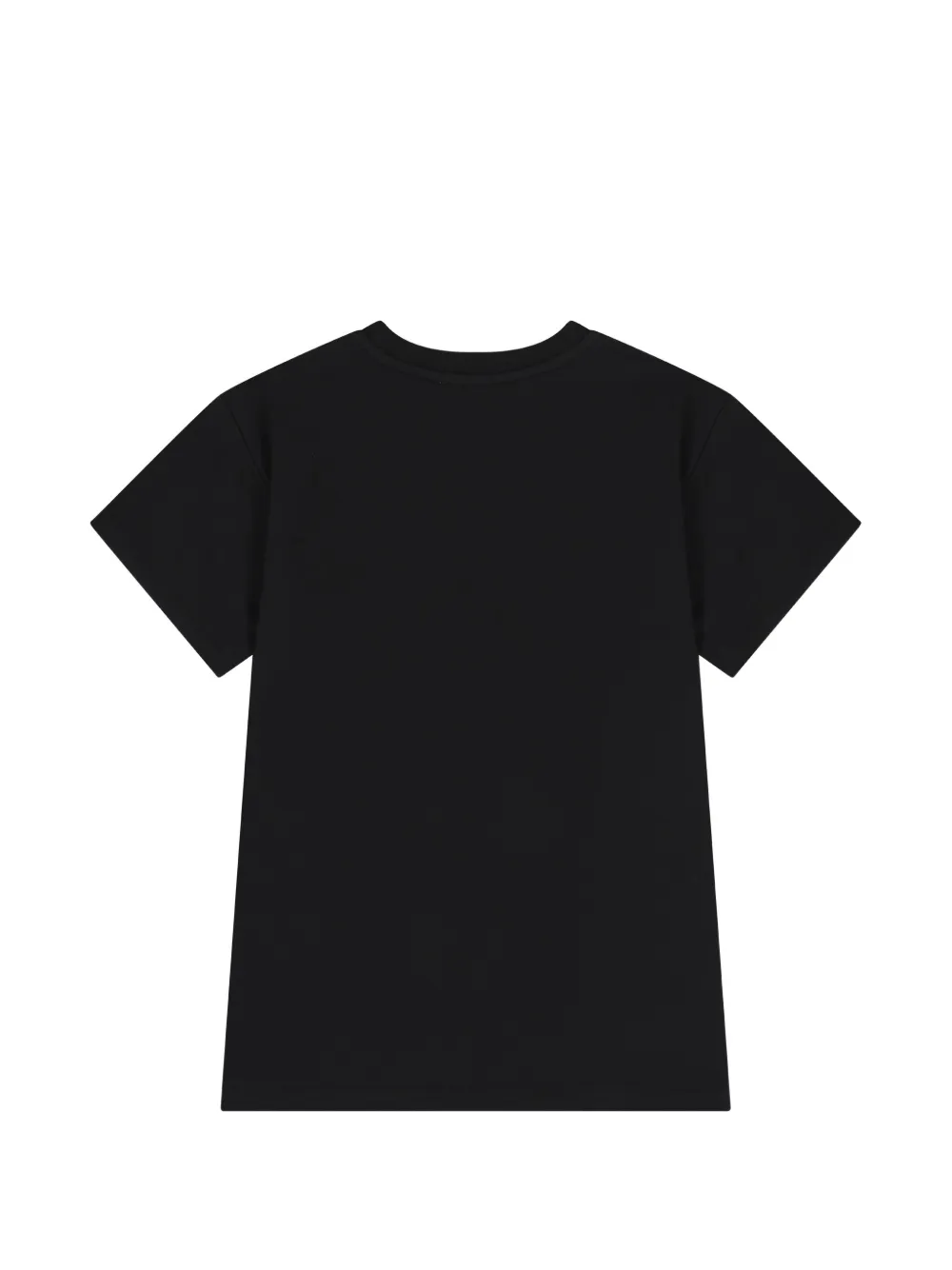 Moschino Kids Jurk met logoprint Zwart