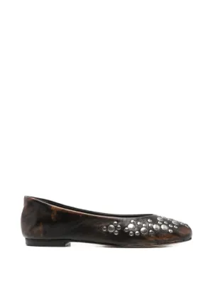 最終値下げ！ gimaguas スタッズ フラットシューズ グレー 37 Gimaguas Shoes for Women - Shop on FARFETCH