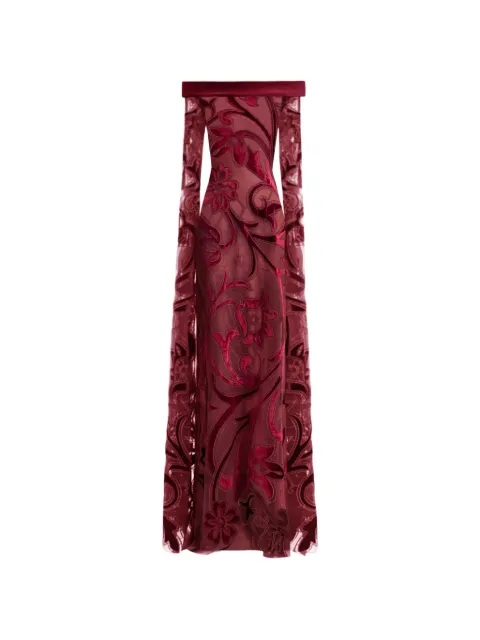 Gemy Maalouf off-shoulder maxi dress