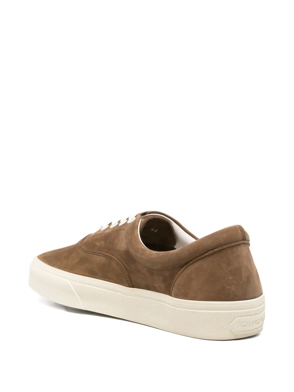 TOM FORD Sneakers met logo Bruin