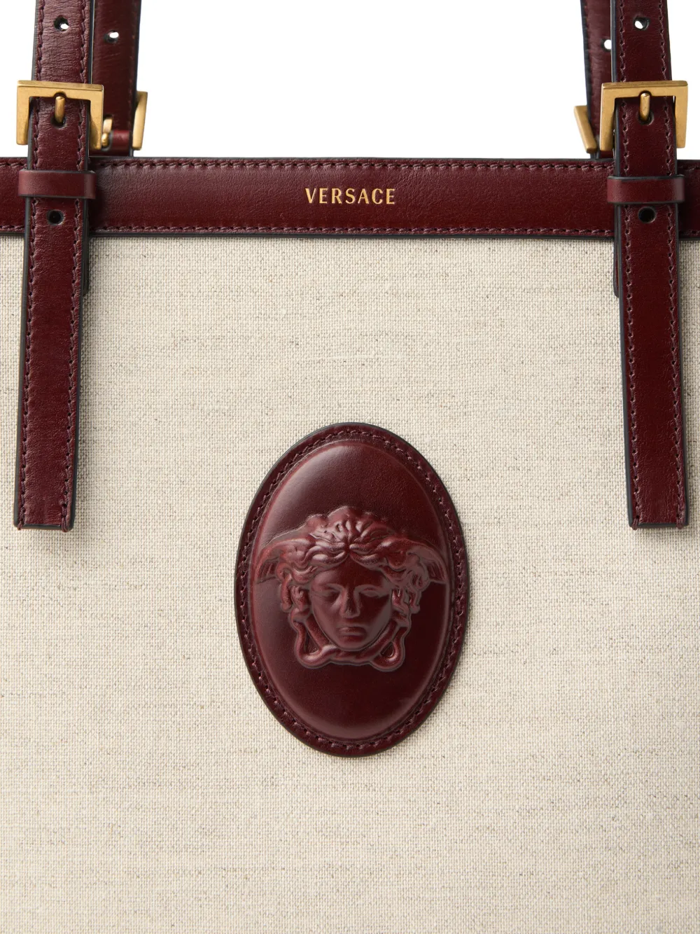 Versace Rivière shopper Beige