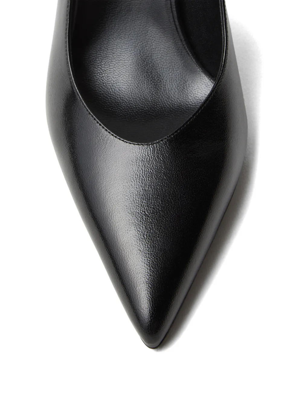 Versace Slingback pumps met puntige neus Zwart