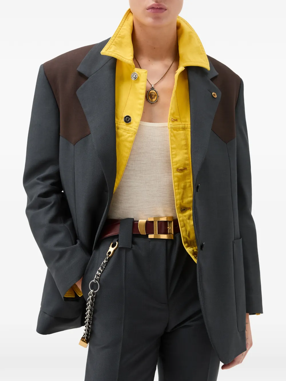 Versace カラーブロック ジャケット | ブレザー | Image 2