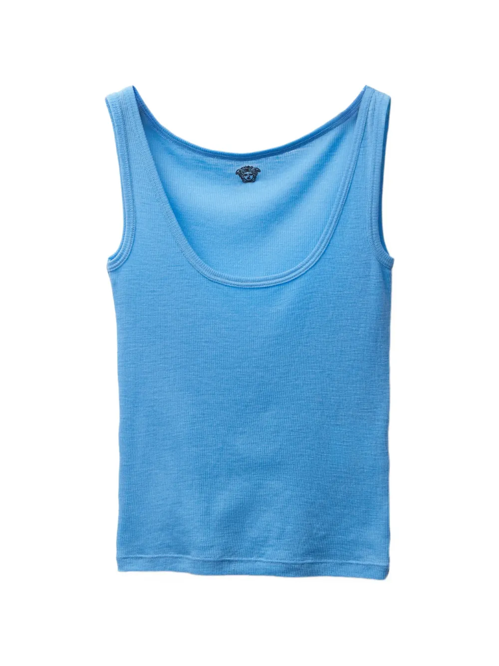 Versace Top a coste - Blu