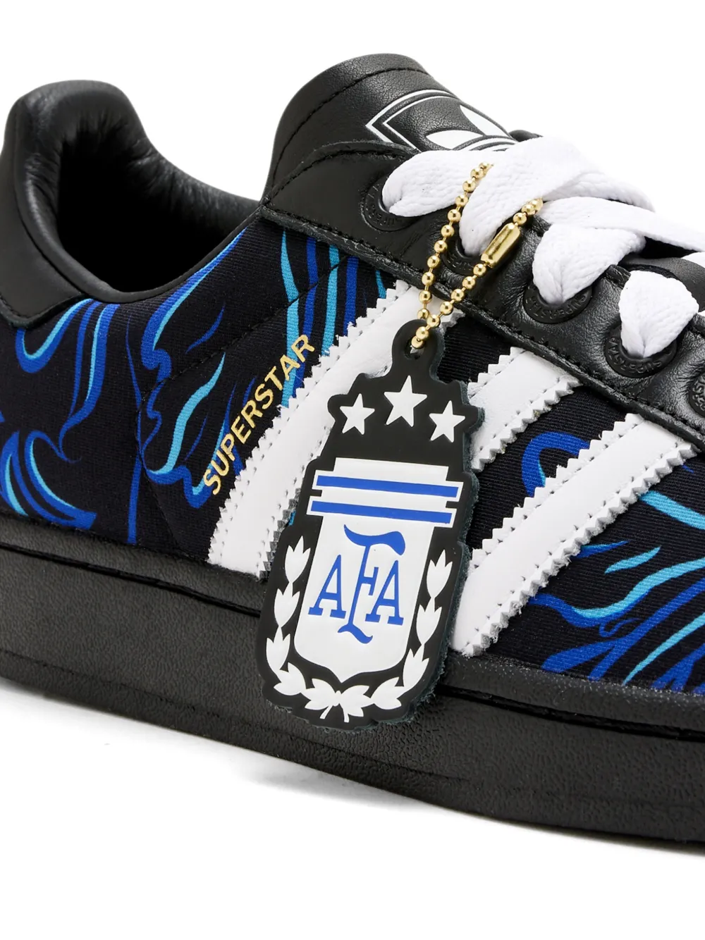 adidas x AFA Superstar II sneakers Zwart